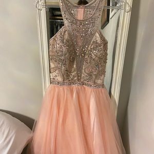 Pink grad/prom dress